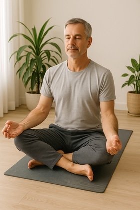 5 Yoga Poses Every Man Over 40 Should Do to Improve Prostate Health