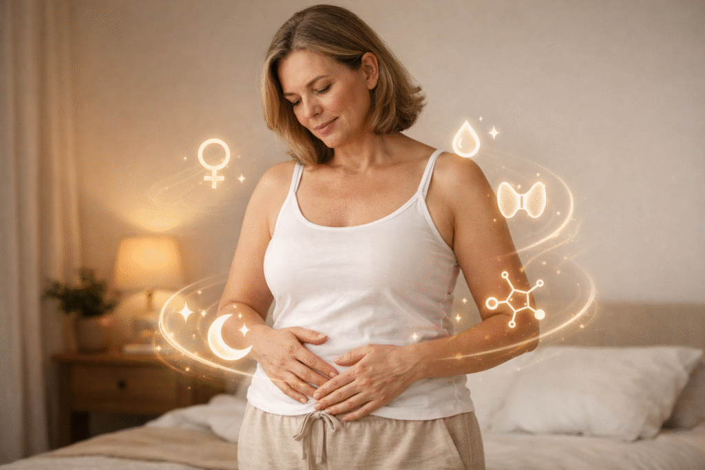 menopause weight gain habits