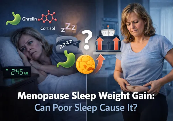 menopause sleep weight gain
