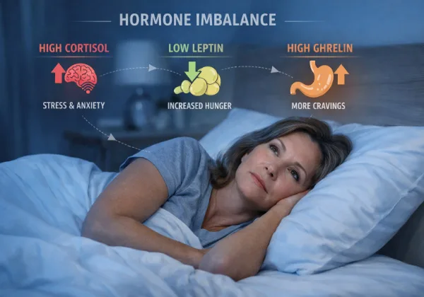 menopause sleep weight gain