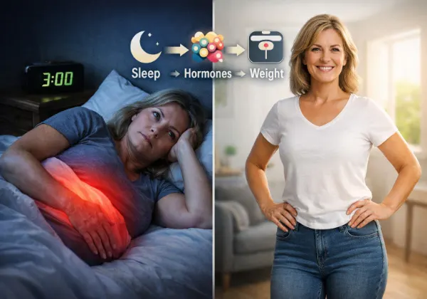 menopause sleep weight gain