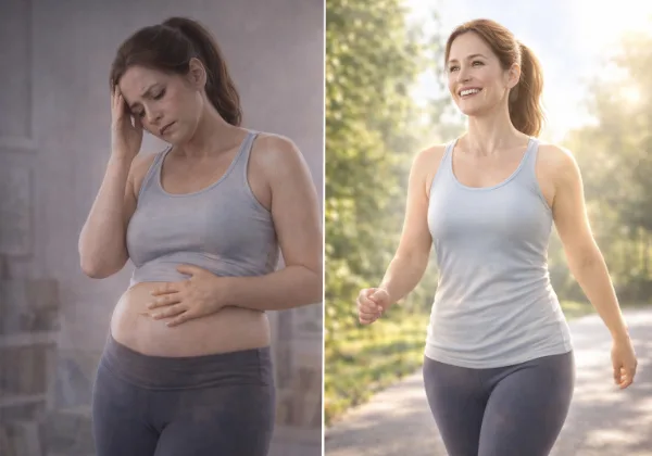 walking menopause weight loss