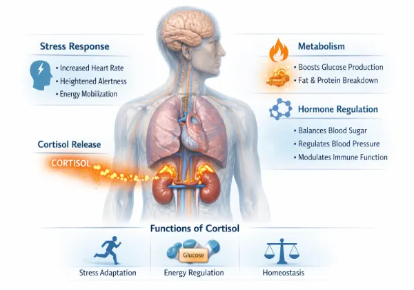 cortisol menopause belly fat