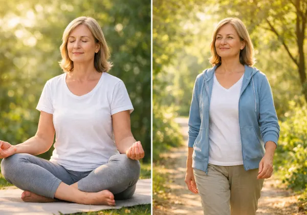 cortisol weight gain menopause