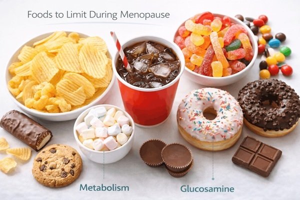 Foods to avoid during menopause diet