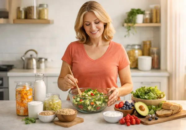 gut health menopause weight gain