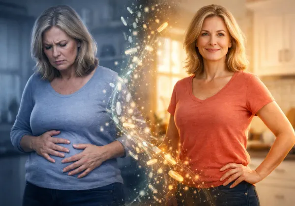 gut health menopause weight gain