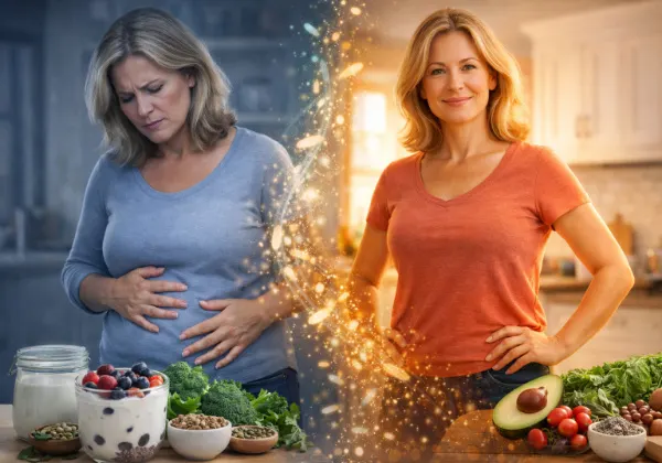 gut health menopause weight gain