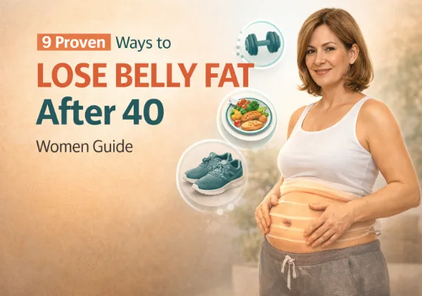 lose belly fat after 40 women