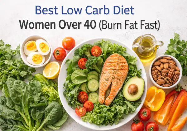 Best Low Carb Diet Women Over 40 (Burn Fat Fast)
