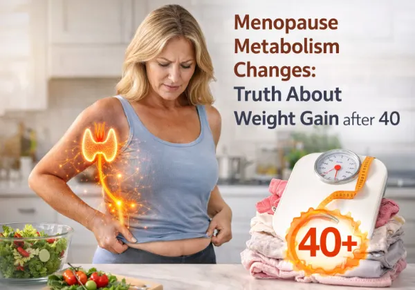 Menopause Metabolism Changes: Truth About Weight Gain After 40
