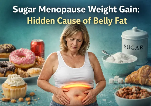 Sugar Menopause Weight Gain: Hidden Cause of Belly Fat After 40