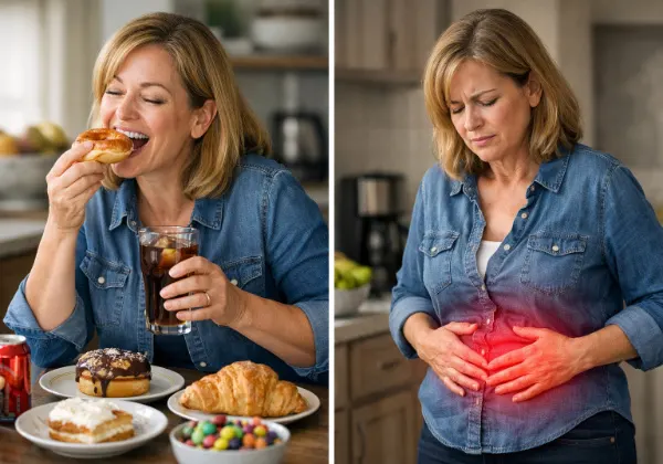 sugar menopause weight gain