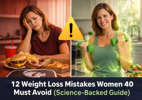 12 Weight Loss Mistakes Women 40 Must Avoid (Science-Backed Guide)