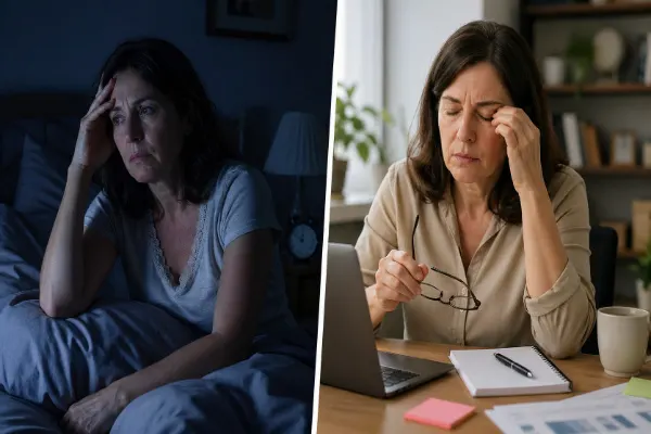 menopause hormone changes signs