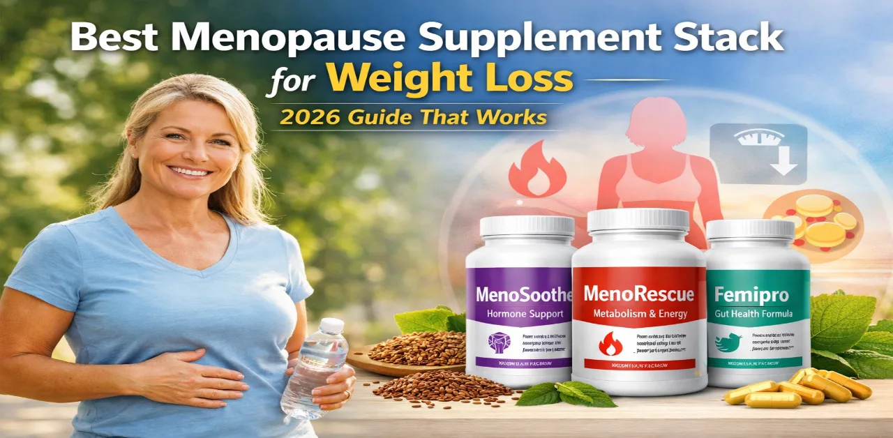 Best Menopause Supplement Stack for Weight Loss (2026 Guide That Works)