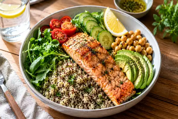 menopause healthy lunch