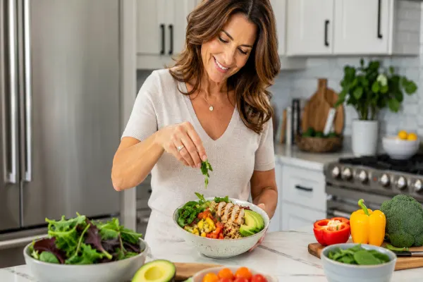 menopause healthy lunch