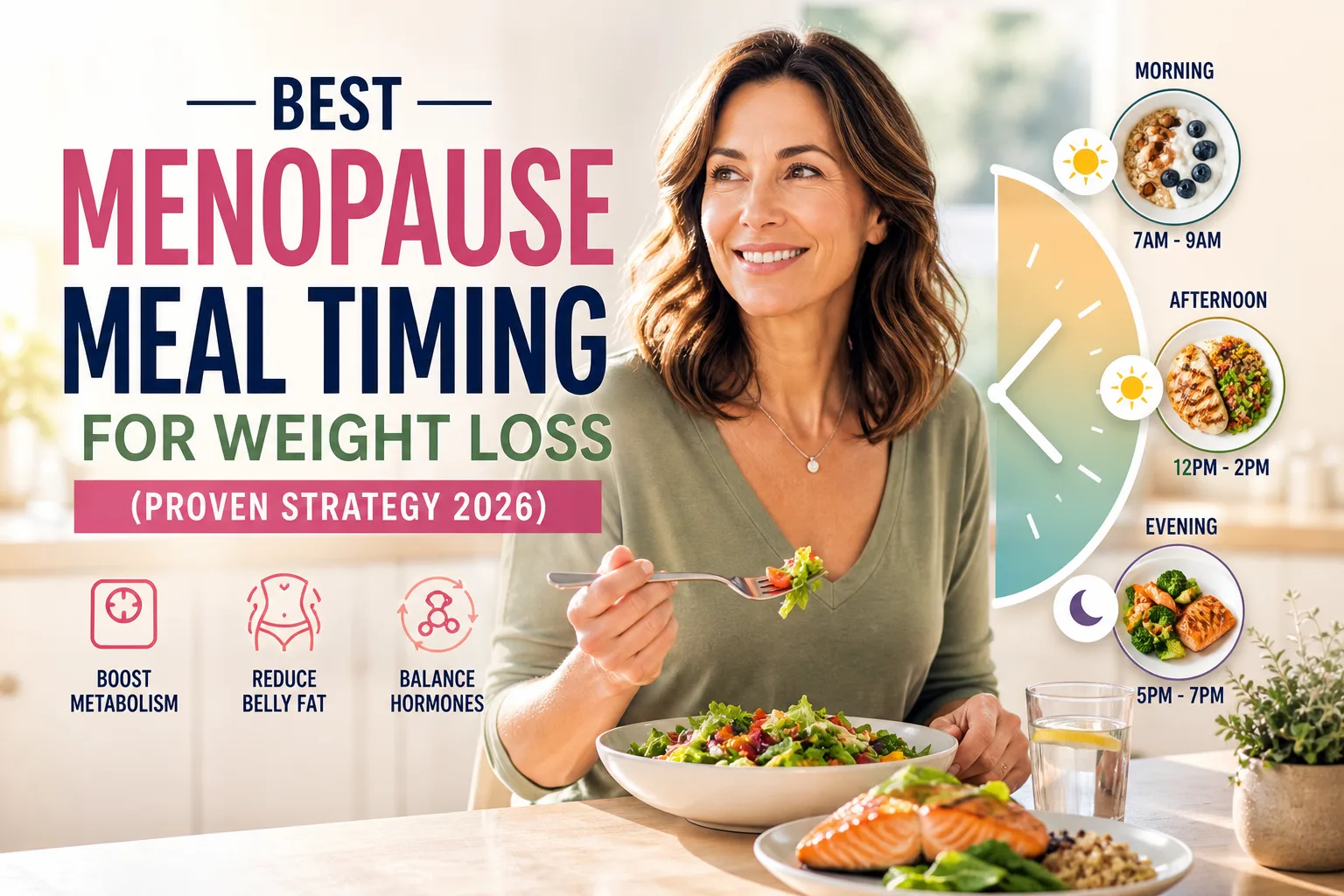 menopause meal timing