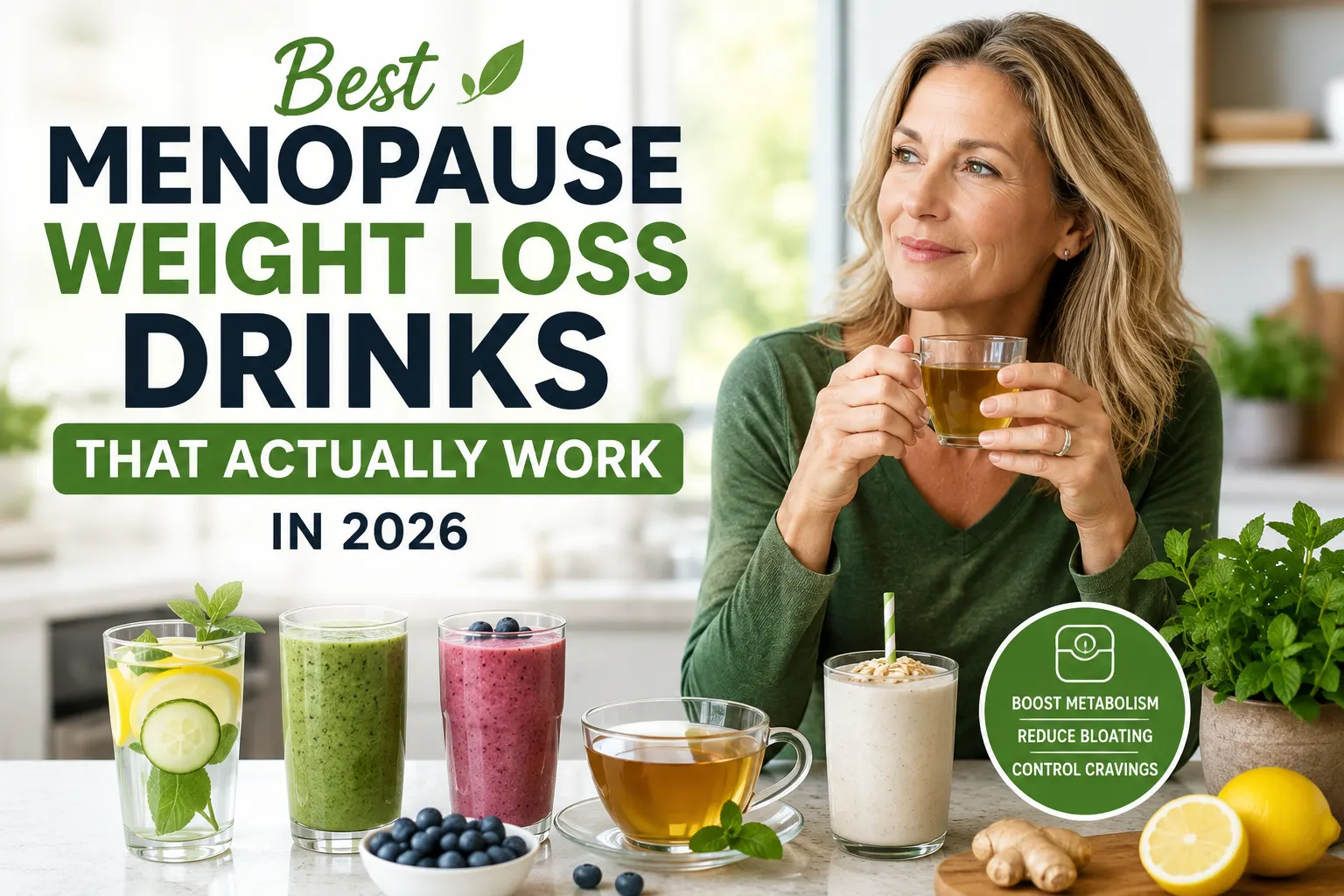 menopause weight loss drinks