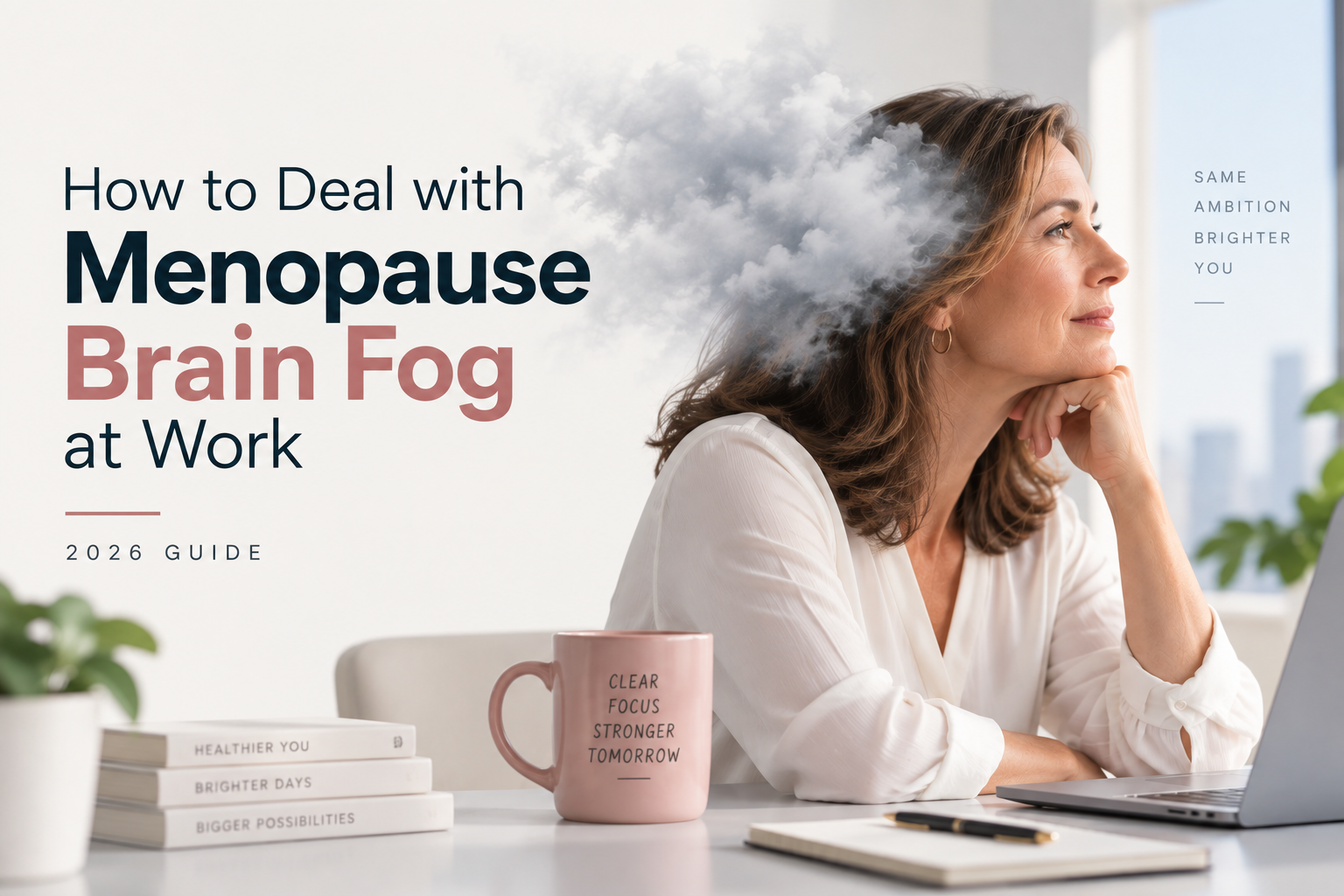 how to deal with menopause brain fog at work